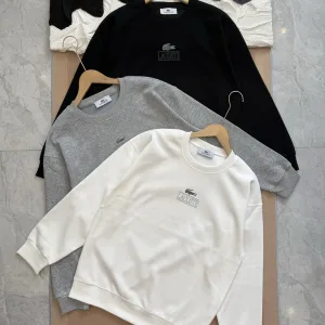 Reps Designer Lacoste Hoodie Ash Cotton Soft And Gentle Spring Autumn Winter Crisp Silhouette