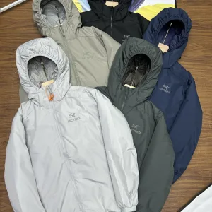 Super Clone Toms Coat Green Cotton Nylon Fleece Lace Adjustable Drawstring Autumn Winter Late Early