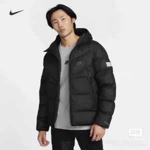 Reps Nike Outerwear Ash Cotton Xinjiang Down Fleece Winter Patch