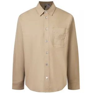 Designer Super Clone Dior Shirt Red Cotton Twill