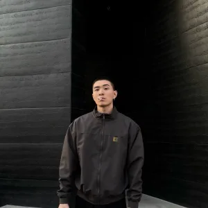 AAA Carhartt Outerwear Red Wool Down Fine Winter Crisp Silhouette Patch Side Pockets