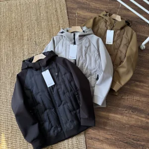 Super Clone High Quality Lululemon Down Jacket Red Duck Exquisite Workmanship Easy To Match Autumn Winter And Even Stitching Slim Fit Zippered Pocket