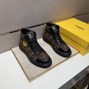 Luxury Super Clone Fendi Casual Shoes Color Mesh