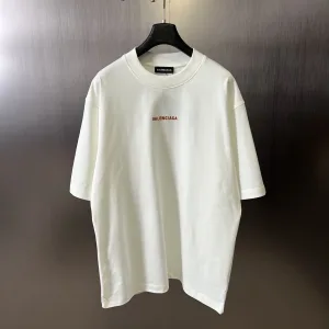 High Quality Luxury Balenciaga Ruler Red Autumn Winter