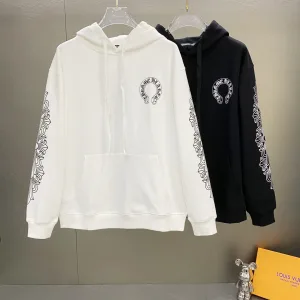 Luxury Chrome Hearts Hoodie Black