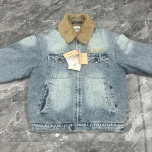 High Quality Prada Outerwear Red Wool Denim