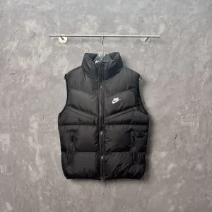 High Quality AAA Nike Outerwear Ash Cotton Down Autumn Winter And Patch