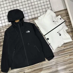 Super Clone High Quality The North Face Outerwear Red Daily Commute Spring Summer Autumn Embroidery Windproof Cuffs