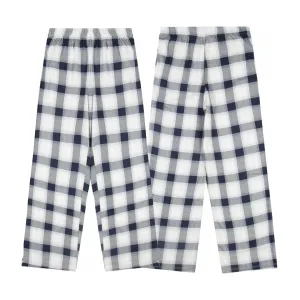 Designer Hollister Trousers Red Cotton Pure Nylon Jacquard Flannel Retro Blue Overlock Stitching