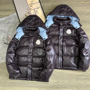 AAA Moncler Down Jackets Red Feather Goose Nylon