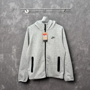 AAA Nike Outerwear Red Cotton Fleece Autumn Winter And