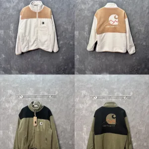 Reps Carhartt Coat Green Fleece
