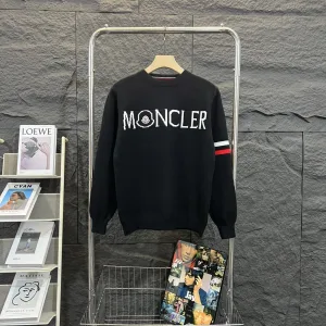High Quality Moncler Sweater Red Sophistication Spring Autumn