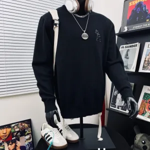 AAA Designer Hazzys Sweater Red Autumn Winter And