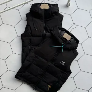 Super Clone Designer Archaeopteryx Vest Red Down Fleece Quick-Drying Sophistication Autumn Winter Lightweight And Breathable Embroidery