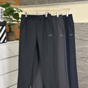 Super Clone Reps Archaeopteryx Casual Pants Red Down Adhesive Polyester Nylon Spandex Fleece Lace Reinforced Seams Running Winter Professional Sewing Side Pockets