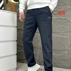 AAA Super Clone Archaeopteryx Casual Pants Red Down Adhesive Polyester Nylon Spandex Fleece Lace Reinforced Seams Running Winter Professional Sewing Side Pockets