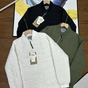 High Quality Carhartt Coat Green Cotton Polyester Nylon