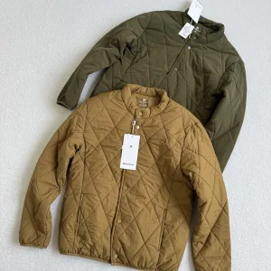AAA Luxury Lululemon Outerwear Green Cotton Silk Wool Down Polyester Autumn Winter