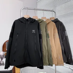 Designer Archaeopteryx Outerwear Green Fleece Winter