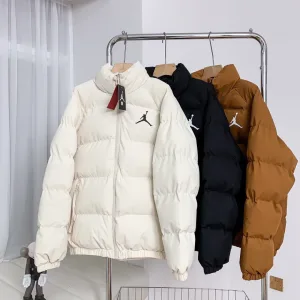 Super Clone Luxury Jordan Cotton-Padded Coat Black Easy To Match