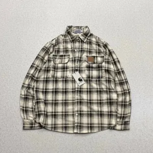 Super Clone Carhartt Shirts Red Corduroy
