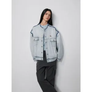 Super Clone Calvin Klein Outerwear Red Denim Designer Style