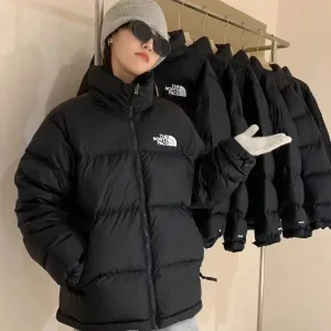 AAA The North Face Outerwear Red Cotton Down Fleece Street Style Winter