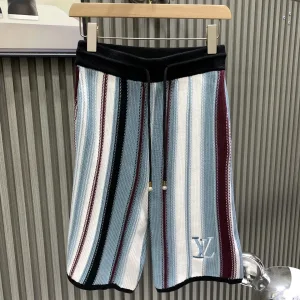 Reps Louis Vuitton Short Sleeves Color Cotton Combed Polyester Spandex Jacquard