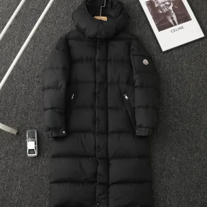 Super Clone Designer Monk Outerwear Black Goose Down Duck Nylon