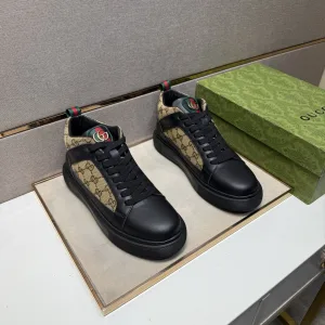 AAA Gucci Casual Shoes Color Genuine Leather