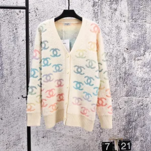 AAA Designer Chanel Sweater Red Plush Winter