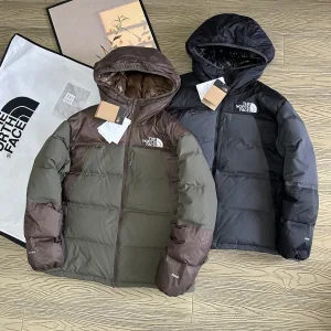 Designer AAA The North Face Long-Sleeved Shirts Green Gore-Tex Down Winter