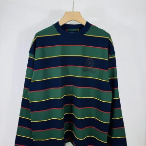 AAA Chrome Hearts Long Sleeves Green Silk Adhesive Autumn Winter