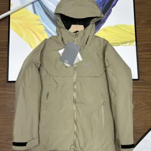 Designer Reps Archaeopteryx Jackets Red Gore-Tex Goose Down Mesh Zippered Pocket