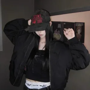 Super Clone High Quality Carhartt Outerwear Red Cotton Pure Down Nylon Velvet Twill Winter