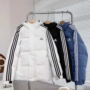 Luxury Adidas Coat Red Down Winter