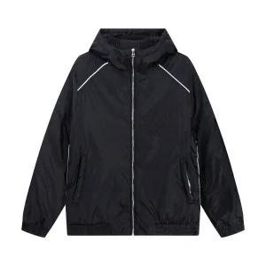 Reps Designer Gucci Coat Black Cotton