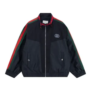 Luxury Gucci Coat Red Patch