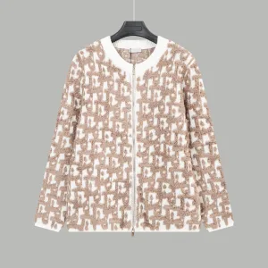 Reps Designer Dior Sweater Wool Blend Jacquard