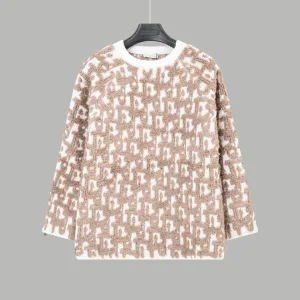 Super Clone Dior Sweater Wool Blend Jacquard