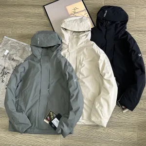 Reps Archaeopteryx Cotton-Padded Coat Green Gore-Tex Nylon