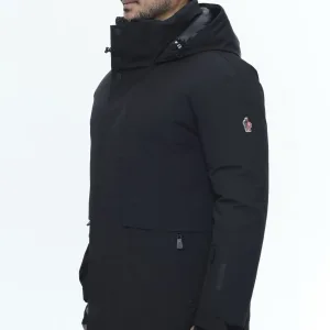 Reps Moncler Coats Red Gore-Tex Goose Down Autumn Winter Windproof Cuffs