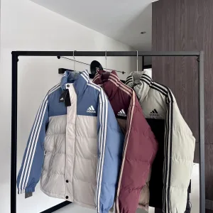 Designer AAA Adidas Coat Red Cotton Winter