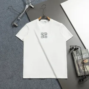 Luxury Givenchy Short-Sleeved T-Shirt Red Cotton Spring Summer