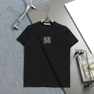 Designer Givenchy Short-Sleeved T-Shirt Red Cotton Spring Summer