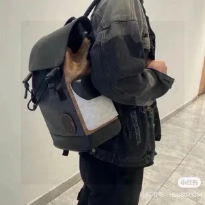 Luxury Coach Backpacks Velvet Mesh