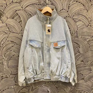 Luxury Carhart Outerwear Blue Denim