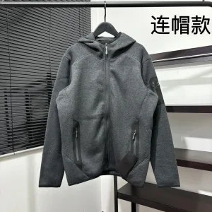 AAA Archaeopteryx Coat Red Wool Cashmere Adhesive Fleece Lace Quick-Drying Outdoor Functionality Autumn Winter And Embroidery Patch