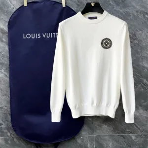 Luxury Louis Vuitton Outerwear Black Wool Blend Autumn Winter